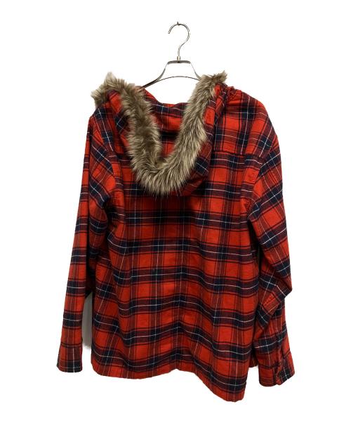 SUPREME（シュプリーム）SUPREME (シュプリーム) 長袖シャツ レッド サイズ:Mの古着・服飾アイテム