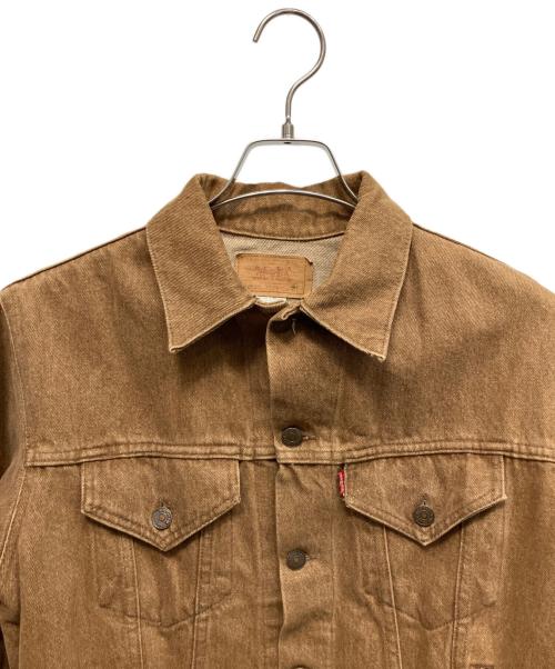 LEVI'S（リーバイス）LEVI'S (リーバイス) USA製 80s デニムジャケット ブラウン サイズ:38の古着・服飾アイテム