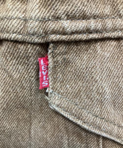 LEVI'S（リーバイス）LEVI'S (リーバイス) USA製 80s デニムジャケット ブラウン サイズ:38の古着・服飾アイテム