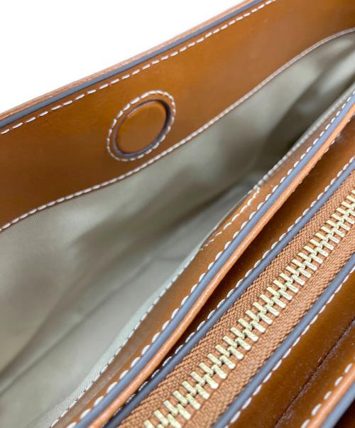 FOLNUA（フォルニュア）FOLNUA (フォルニュア) ショルダーバッグ キャメルの古着・服飾アイテム