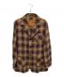 PENDLETON（ペンドルトン）の古着「70s チェック柄 3Bウールチェックジャケット」｜ブラウン
