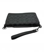 COACHコーチ）の古着「シグネチャー クラッチバッグ」