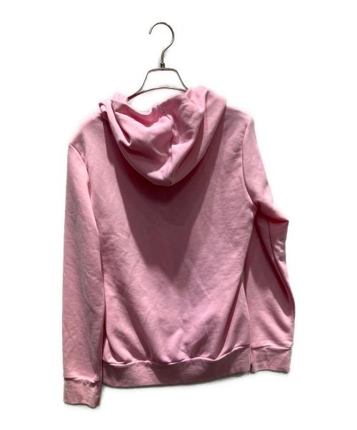 adidas（アディダス）adidas (アディダス) プルオーバーパーカー ピンク サイズ:Lの古着・服飾アイテム