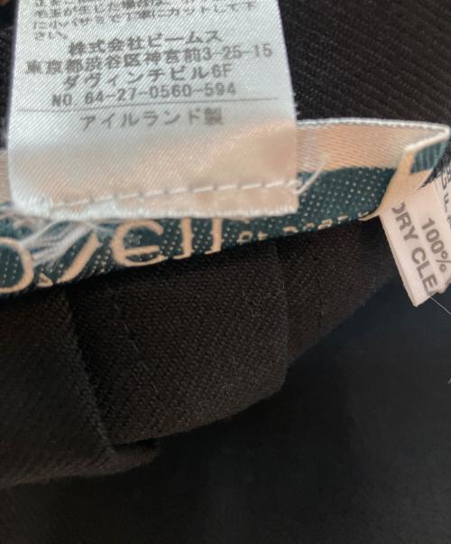 O'NEIL OF DUBLIN（オニールオブダブリン）O'NEIL OF DUBLIN (オニールオブダブリン) ウールラップスカート ブラック サイズ:40の古着・服飾アイテム