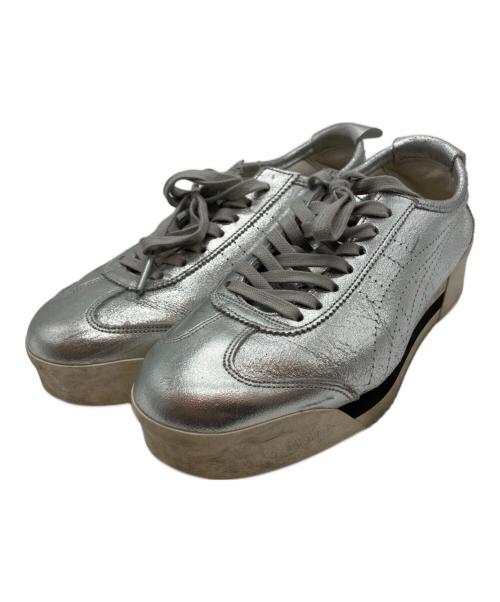 Onitsuka Tiger（オニツカタイガー）Onitsuka Tiger (オニツカタイガー) MEXICO66 ローカットスニーカー シルバー サイズ:22.5cmの古着・服飾アイテム