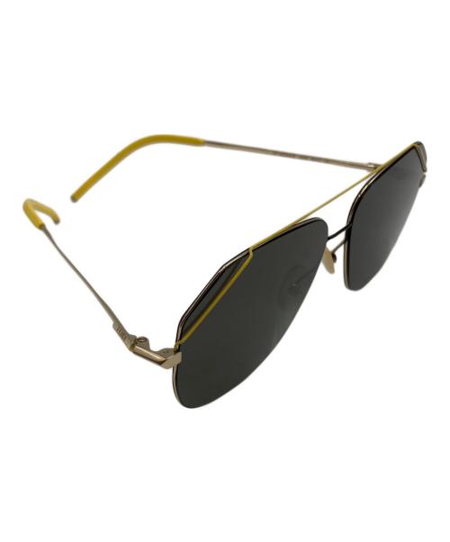 FENDI（フェンディ）FENDI (フェンディ) ティアドロップサングラス サイズ:58□13の古着・服飾アイテム