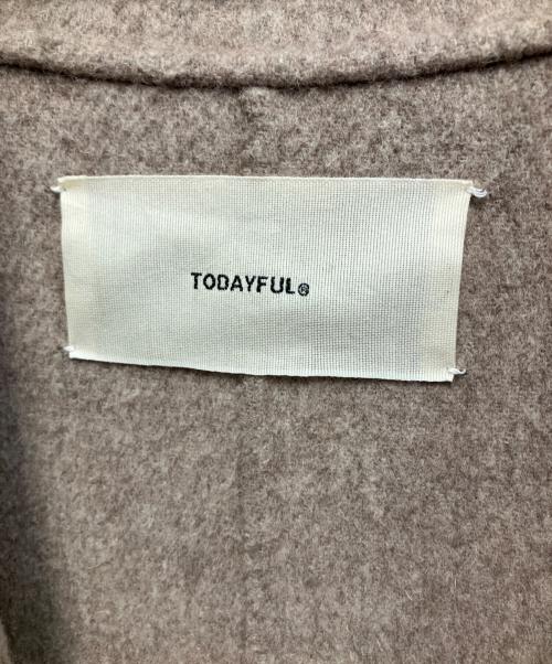 TODAYFUL（トゥデイフル）TODAYFUL (トゥデイフル) ウールオーバーコート グレー サイズ:38の古着・服飾アイテム
