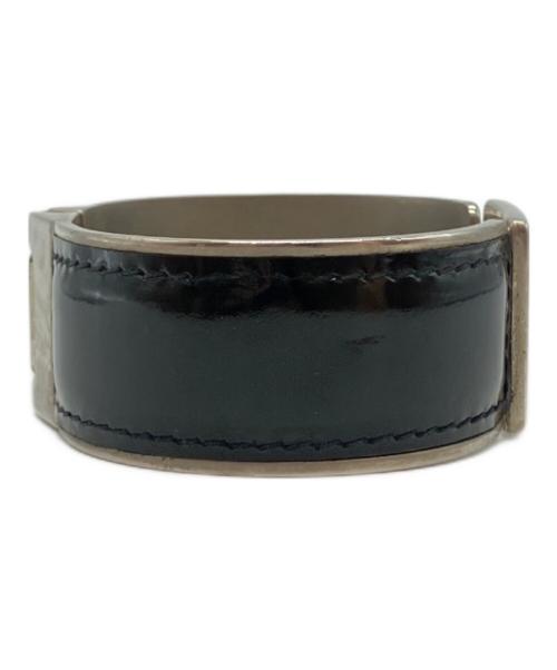 GUCCI（グッチ）GUCCI (グッチ) バングル ブラックの古着・服飾アイテム