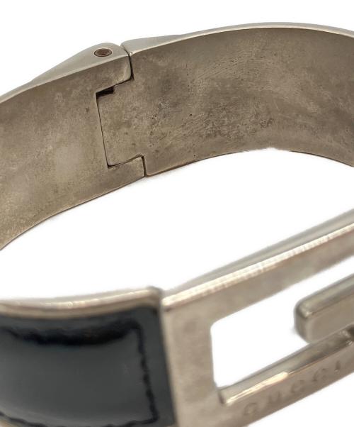 GUCCI（グッチ）GUCCI (グッチ) バングル ブラックの古着・服飾アイテム