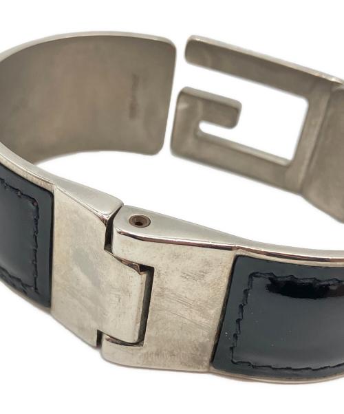 GUCCI（グッチ）GUCCI (グッチ) バングル ブラックの古着・服飾アイテム