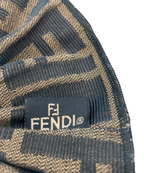 FENDI（フェンディ）FENDI (フェンディ) ズッカ シュシュ ブラック×ブラウンの古着・服飾アイテム