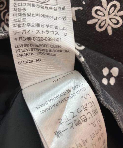 LEVI'S（リーバイス）LEVI'S (リーバイス) フーデッドコート ブラック サイズ:XLの古着・服飾アイテム