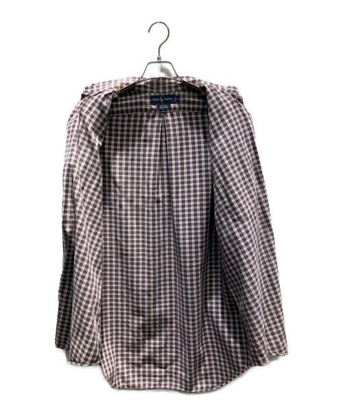 RALPH LAUREN（ラルフローレン）RALPH LAUREN (ラルフローレン) 90s 長袖シャツ レッド サイズ:Mの古着・服飾アイテム