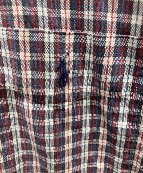 RALPH LAUREN（ラルフローレン）RALPH LAUREN (ラルフローレン) 90s 長袖シャツ レッド サイズ:Mの古着・服飾アイテム