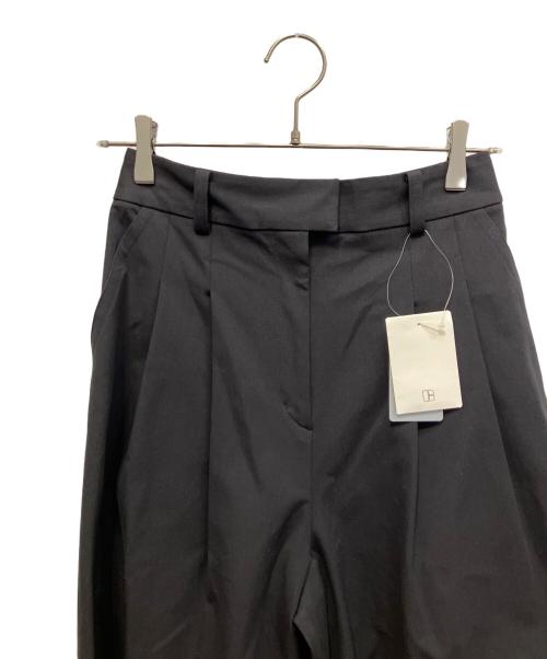 IENA（イエナ）IENA (イエナ) 2022AW 2wayストレッチコットンレーヨンワイドパンツ ブラック サイズ:36の古着・服飾アイテム