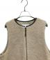 中古・古着 FRAMeWORK (フレームワーク) ボアベスト ベージュ サイズ:Free：15000円
