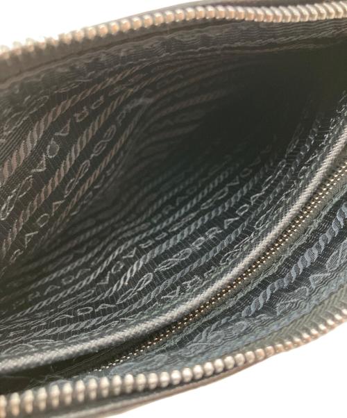PRADA（プラダ）PRADA (プラダ) 	キルティングナイロン2WAYチェーンショルダーバッグ ブラックの古着・服飾アイテム