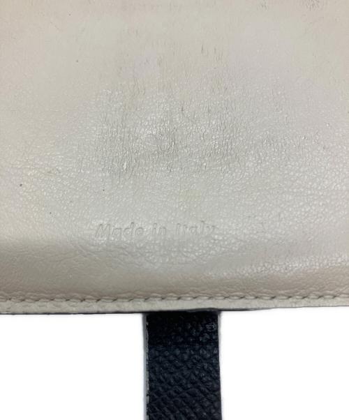 CELINE（セリーヌ）CELINE (セリーヌ) 2つ折り財布 ブラック×グレーの古着・服飾アイテム