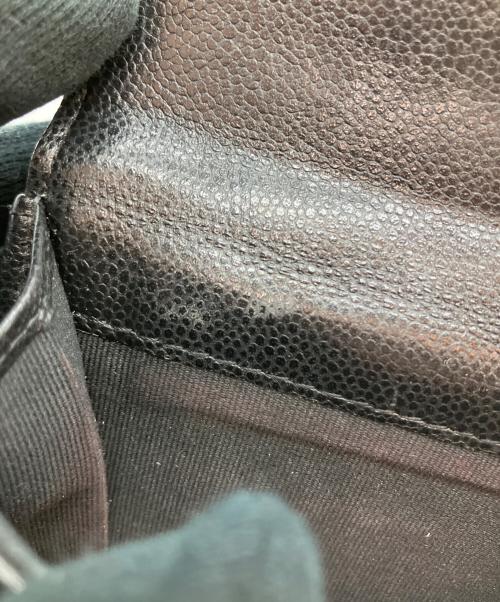 CHANEL（シャネル）CHANEL (シャネル) 3つ折り財布 ブラックの古着・服飾アイテム