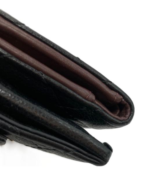 CHANEL（シャネル）CHANEL (シャネル) 3つ折り財布 ブラックの古着・服飾アイテム