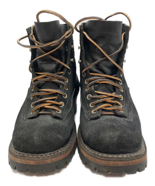 WHITE'S BOOTS（ホワイツブーツ）WHITE'S BOOTS (ホワイツブーツ) スモークジャンパー レースアップブーツ ブラック サイズ:8Eの古着・服飾アイテム