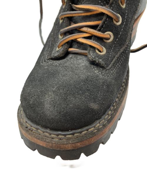 WHITE'S BOOTS（ホワイツブーツ）WHITE'S BOOTS (ホワイツブーツ) スモークジャンパー レースアップブーツ ブラック サイズ:8Eの古着・服飾アイテム