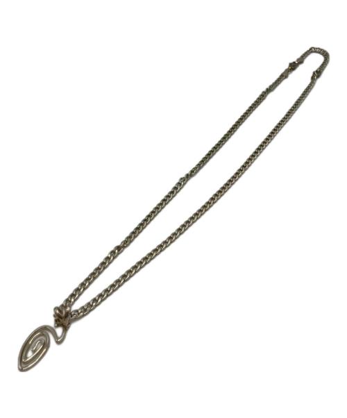 stussy（ステューシー）stussy (ステューシー) SILVER925 Spring 24 Jewelry Swirly S Chain Necklace 