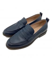 COLE HAAN（コールハーン）の古着「スタッシ ペニー ローファー」｜ブルー