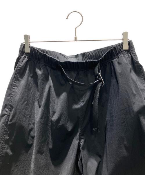 DELUXE（デラックス）DELUXE (デラックス) ハーフパンツ ブラック サイズ:Lの古着・服飾アイテム