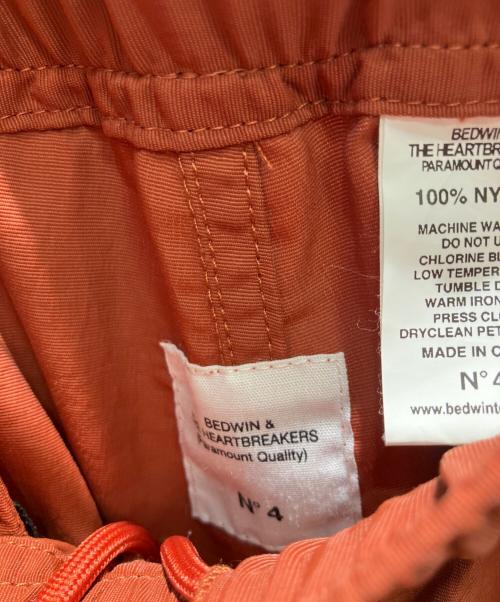BEDWIN &THE HEARTBREAKERS（ベドウィンアンドザ ハートブレイカーズ）BEDWIN &THE HEARTBREAKERS (ベドウィンアンドザ ハートブレイカーズ) 23SS HUNTING SHORTS CAZALE ハーフパンツ ブラウン サイズ:4の古着・服飾アイテム