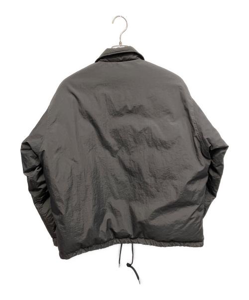 mine（マイン）mine (マイン) TAION (タイオン) DOWN COACH JACKET ダウンジャケット チャコール サイズ:1の古着・服飾アイテム