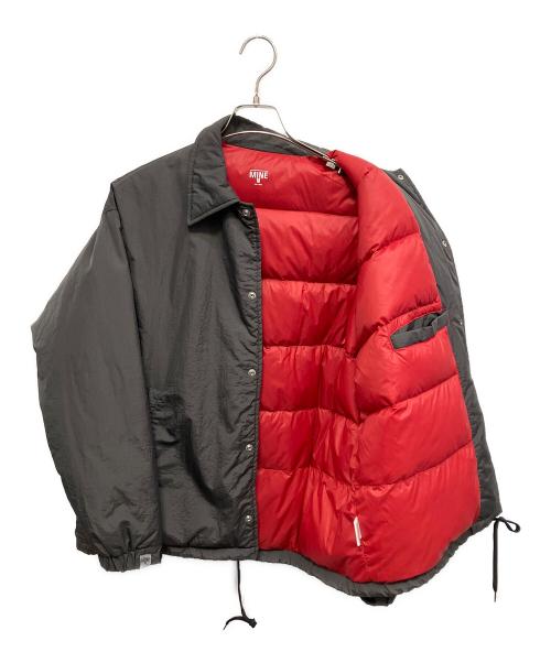 mine（マイン）mine (マイン) TAION (タイオン) DOWN COACH JACKET ダウンジャケット チャコール サイズ:1の古着・服飾アイテム