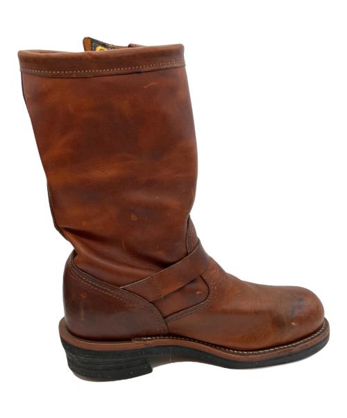 CHIPPEWA（チペワ）CHIPPEWA (チペワ) エンジニアブーツ ブラウン サイズ:US 7Eの古着・服飾アイテム