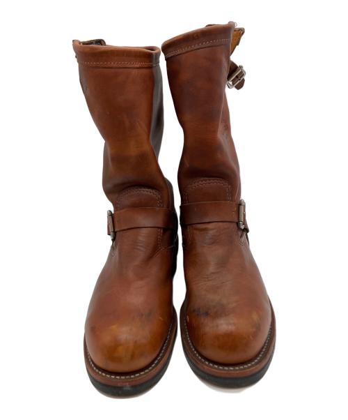 CHIPPEWA（チペワ）CHIPPEWA (チペワ) エンジニアブーツ ブラウン サイズ:US 7Eの古着・服飾アイテム