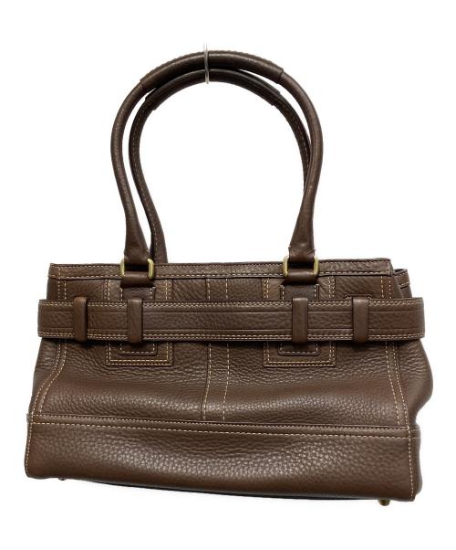 COACH（コーチ）COACH (コーチ) ハンドバッグ ブラウンの古着・服飾アイテム