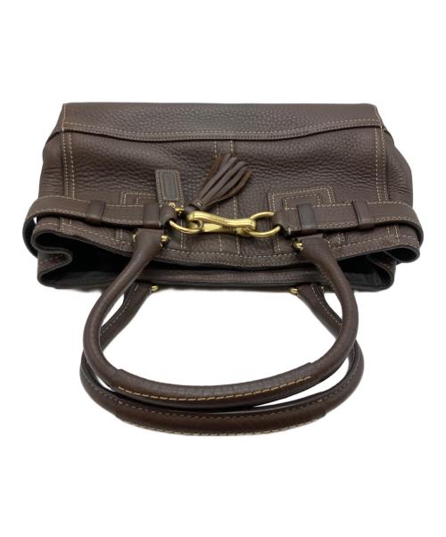 COACH（コーチ）COACH (コーチ) ハンドバッグ ブラウンの古着・服飾アイテム