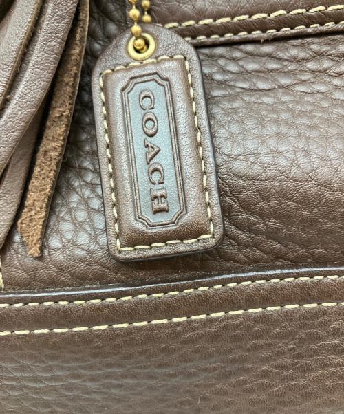 COACH（コーチ）COACH (コーチ) ハンドバッグ ブラウンの古着・服飾アイテム