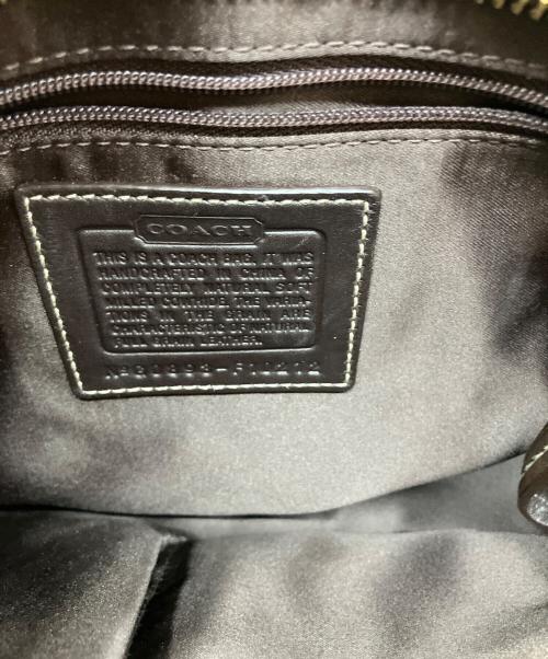 COACH（コーチ）COACH (コーチ) ハンドバッグ ブラウンの古着・服飾アイテム