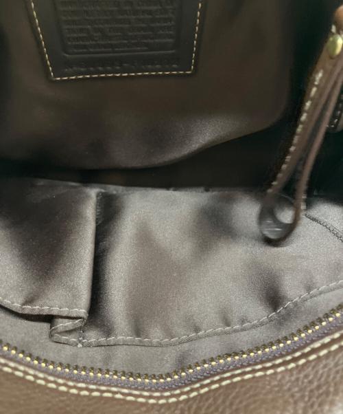 COACH（コーチ）COACH (コーチ) ハンドバッグ ブラウンの古着・服飾アイテム