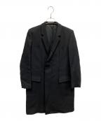 UNDERCOVERISMアンダーカバーイズム）の古着「ウール チェスターコート」｜ブラック
