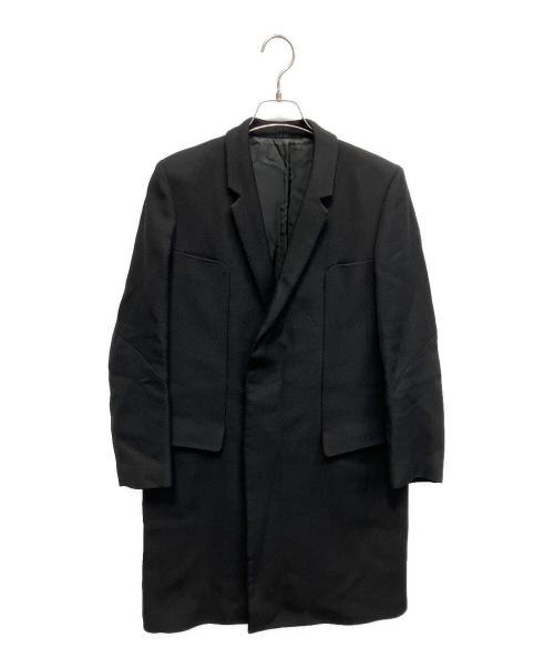 UNDERCOVERISM（アンダーカバーイズム）UNDERCOVERISM (アンダーカバーイズム) ウール チェスターコート ブラック サイズ:2の古着・服飾アイテム