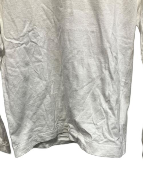PLAY COMME des GARCONS（プレイコムデギャルソン）PLAY COMME des GARCONS (プレイコムデギャルソン) ロングスリーブTシャツ ホワイト サイズ:Mの古着・服飾アイテム