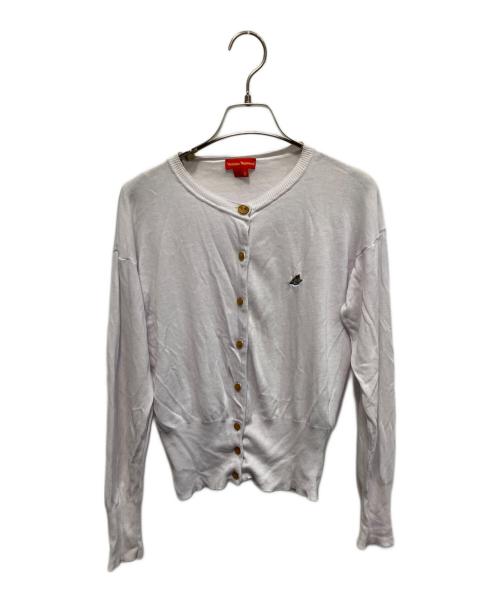 Vivienne Westwood（ヴィヴィアンウエストウッド）Vivienne Westwood (ヴィヴィアンウエストウッド) カーディガン ピンク サイズ:Mの古着・服飾アイテム