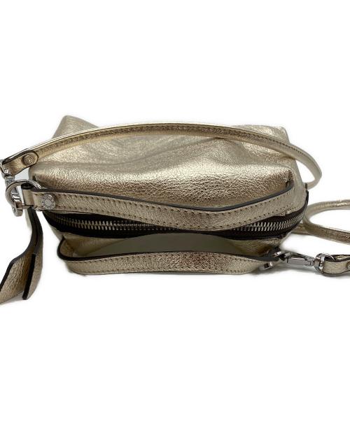 GIANNI CHIARINI（ジャンニ キアリーニ）GIANNI CHIARINI (ジャンニ キアリーニ) 2WAYバッグ ゴールドの古着・服飾アイテム