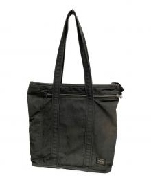 PORTER（ポーター）の古着「トートバッグ」｜チャコールグレー