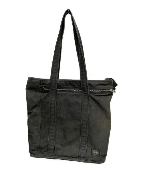 PORTER（ポーター）PORTER (ポーター) トートバッグ チャコールグレーの古着・服飾アイテム