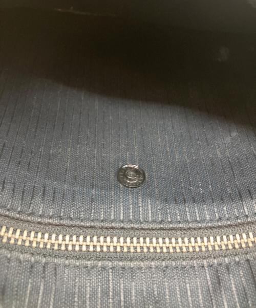 PORTER（ポーター）PORTER (ポーター) ストライプ ショルダーバッグ ブラックの古着・服飾アイテム