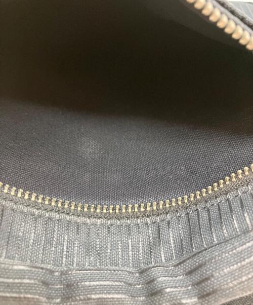 PORTER（ポーター）PORTER (ポーター) ストライプ ショルダーバッグ ブラックの古着・服飾アイテム