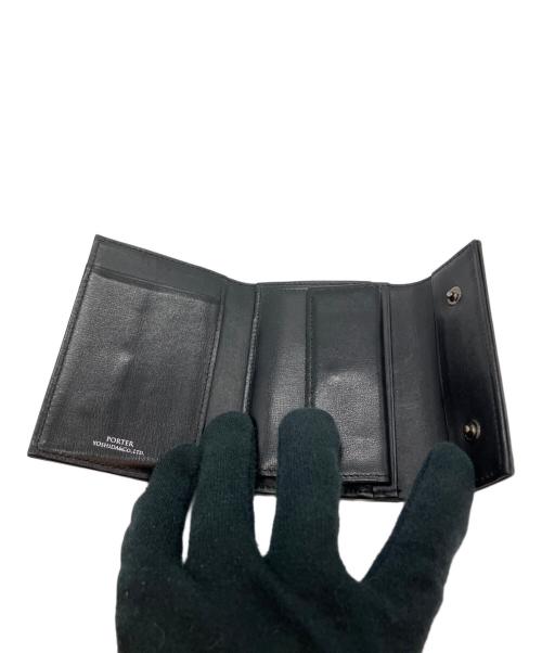 PORTER（ポーター）PORTER (ポーター) PLUME コンパクトウォレット ブラックの古着・服飾アイテム