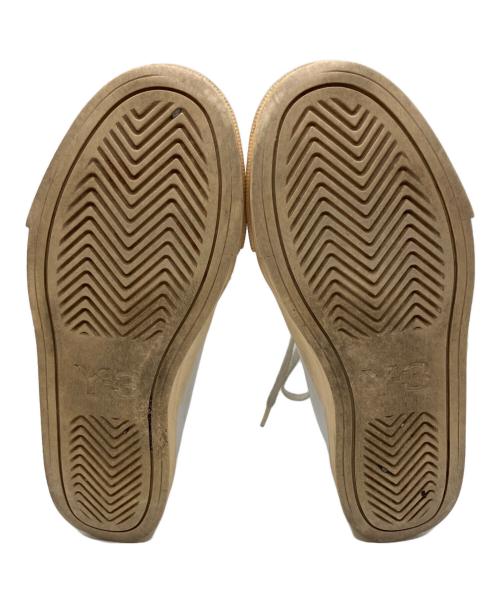 Y-3（ワイスリー）Y-3 (ワイスリー) YUBEN MID ハイカットスニーカー ホワイト サイズ:24.5cmの古着・服飾アイテム